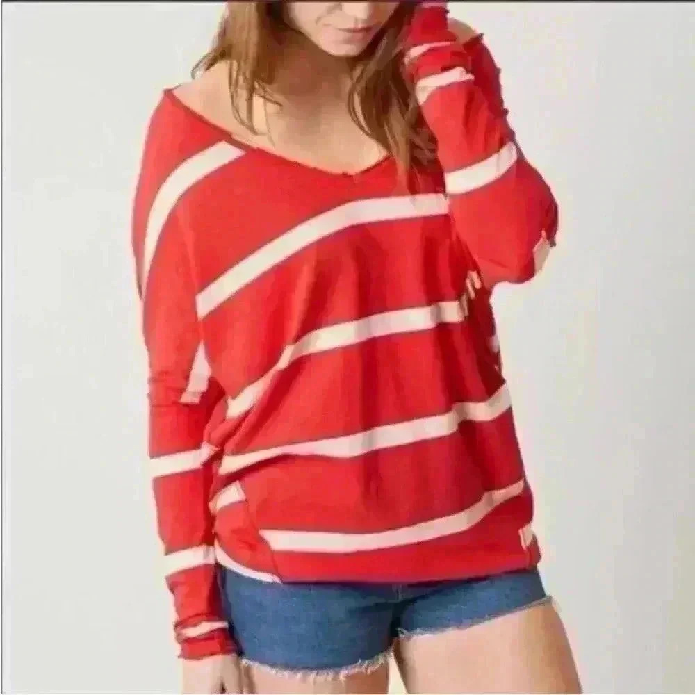 Free People Striped Tunic